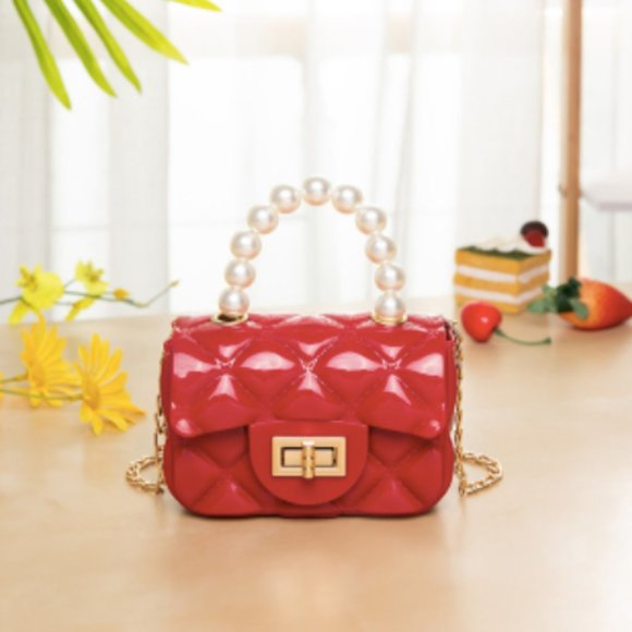PVC Quilted Mini Micro Purse - Picture 1 of 1